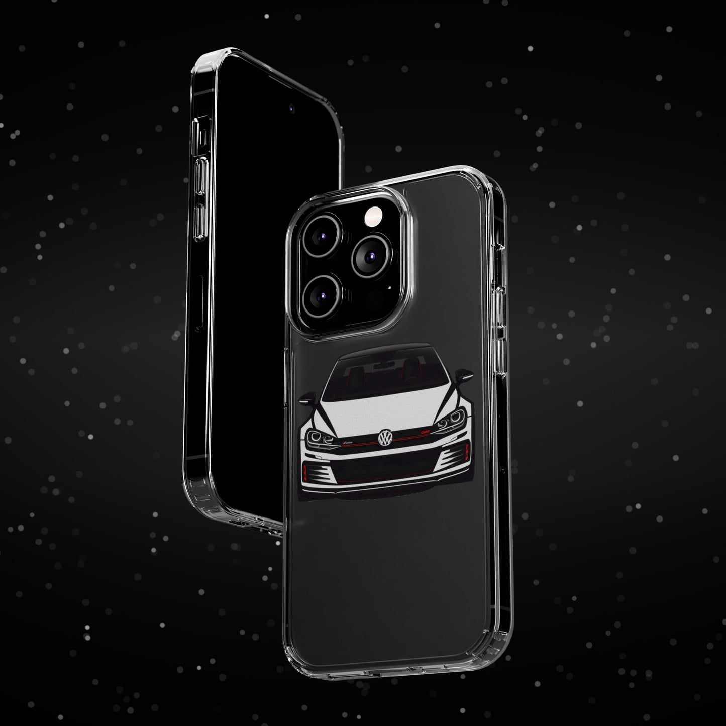 Hot Hatch Enthusiast Clear Phone Case