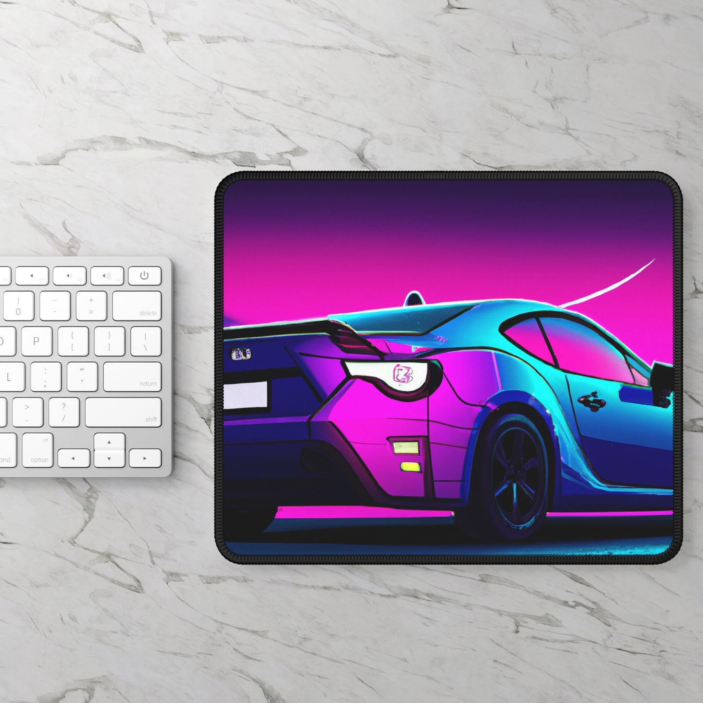 Synthwave Gaming Mousepad - Embrace the JDM Vibe