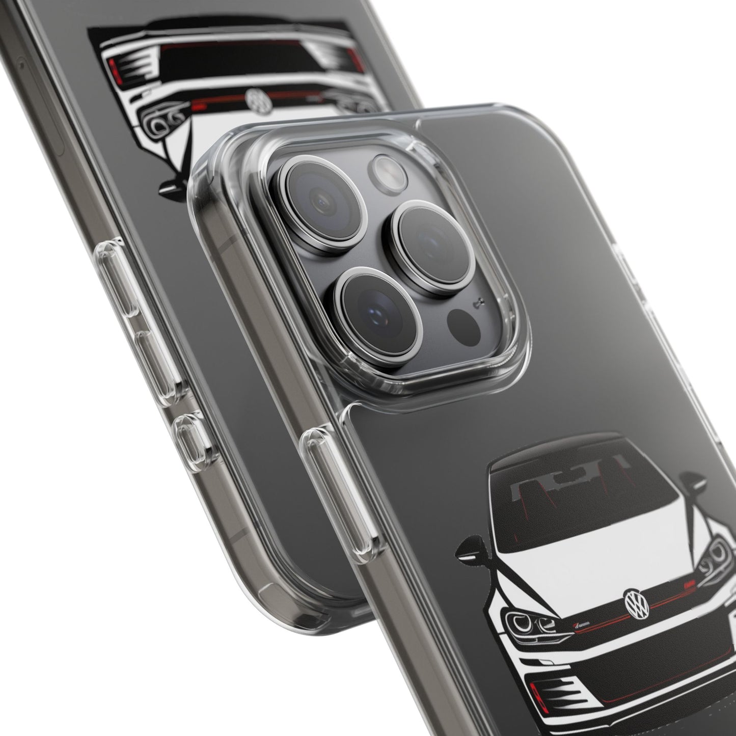 Hot Hatch Enthusiast Clear Phone Case