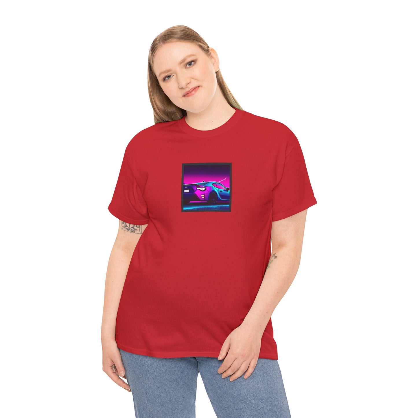 Sleek JDM Midnight Nights Coupe Synthwave T-Shirt