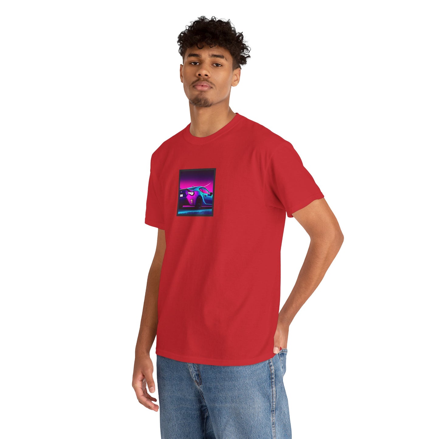 Sleek JDM Midnight Nights Coupe Synthwave T-Shirt