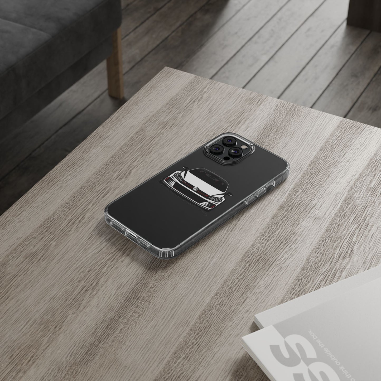 Hot Hatch Enthusiast Clear Phone Case