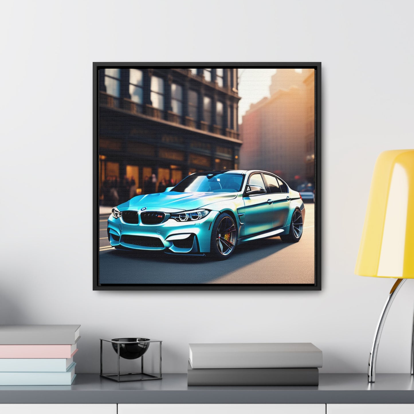 Urban Elegance: Bavarian Beast on Broadway Canvas