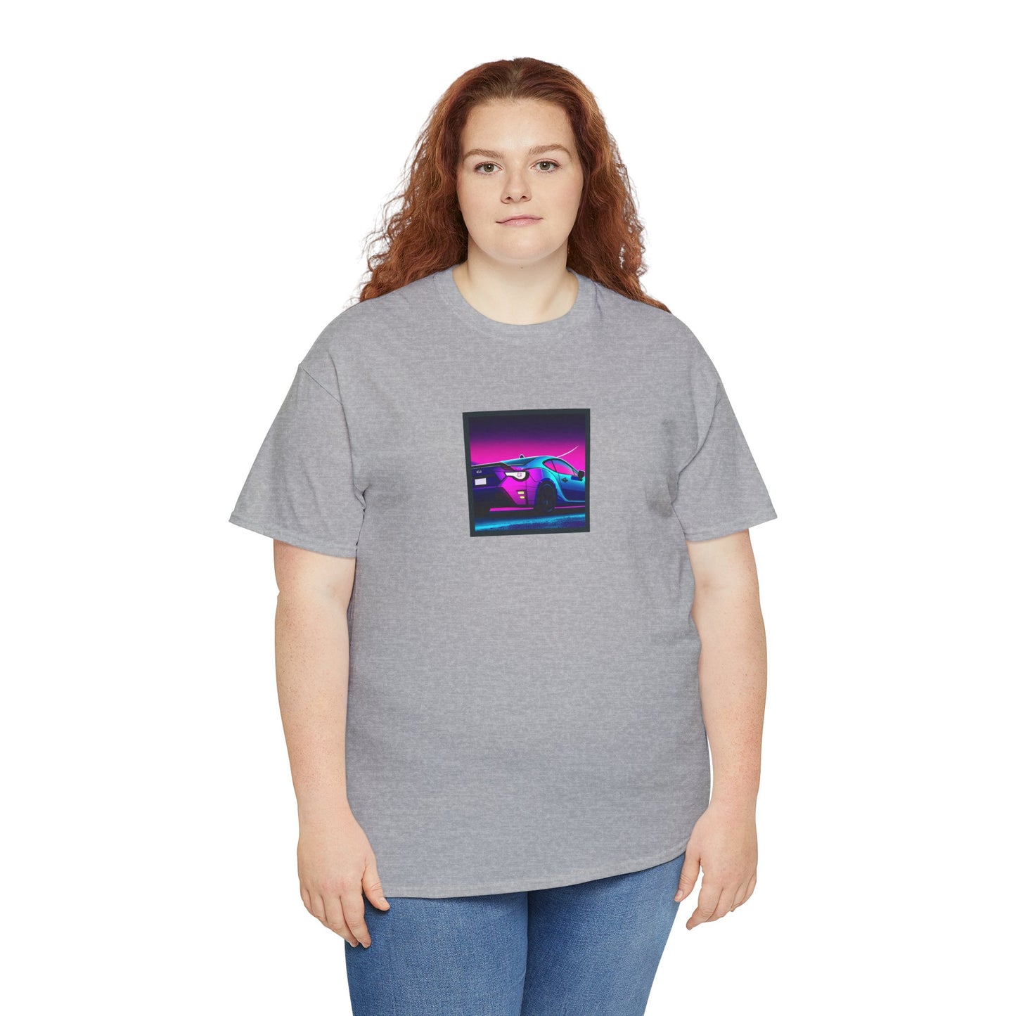 Sleek JDM Midnight Nights Coupe Synthwave T-Shirt