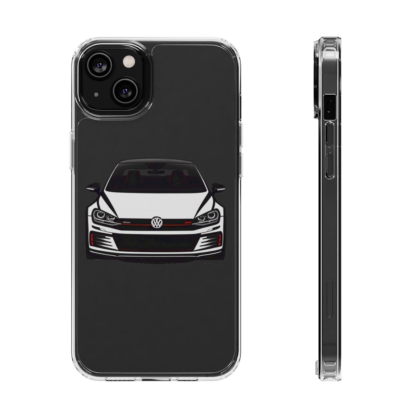 Hot Hatch Enthusiast Clear Phone Case