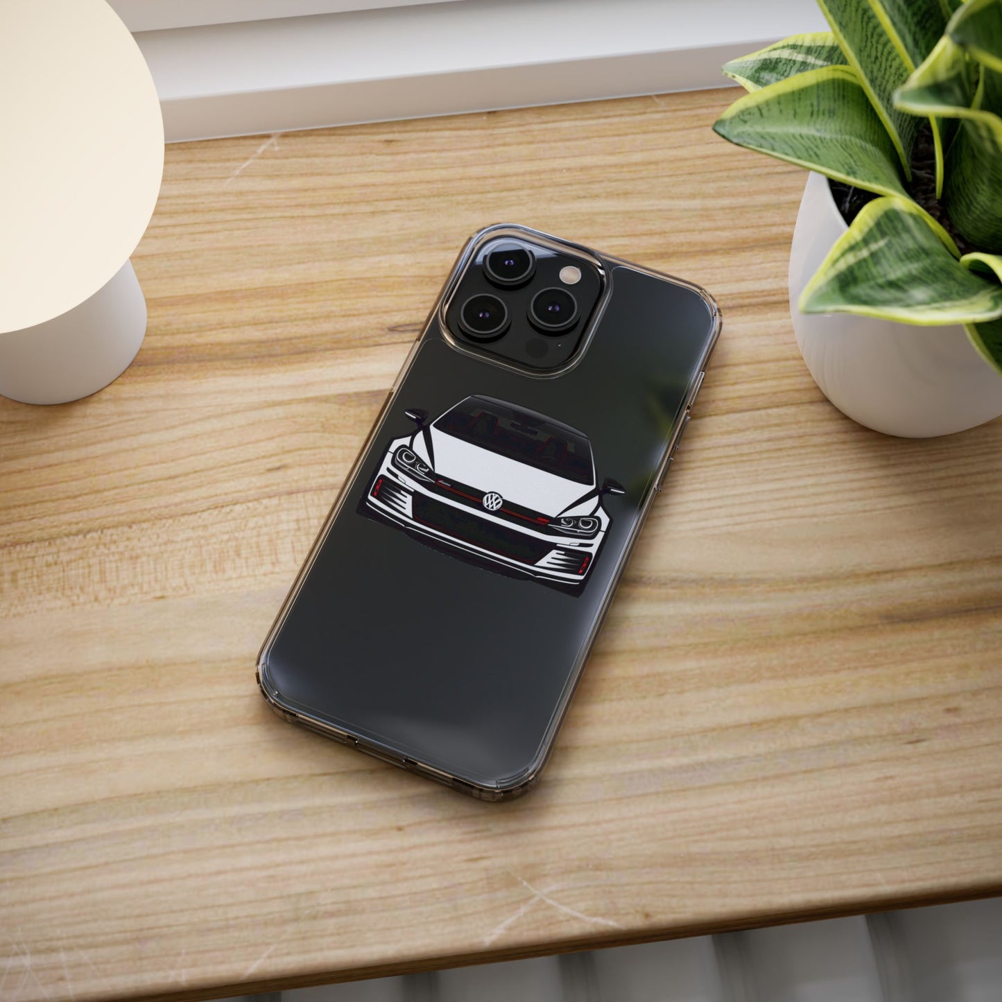 Hot Hatch Enthusiast Clear Phone Case