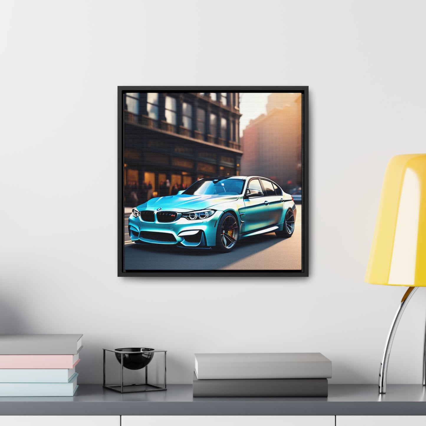 Urban Elegance: Bavarian Beast on Broadway Canvas