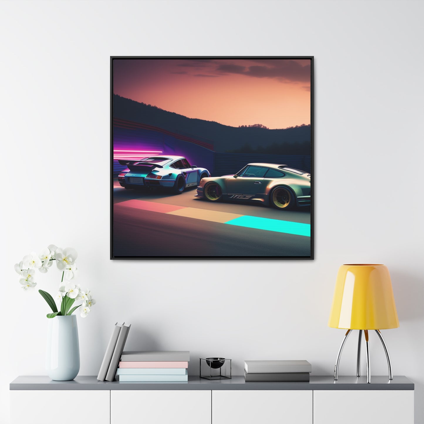 Timeless Sports Car Elegance Canvas