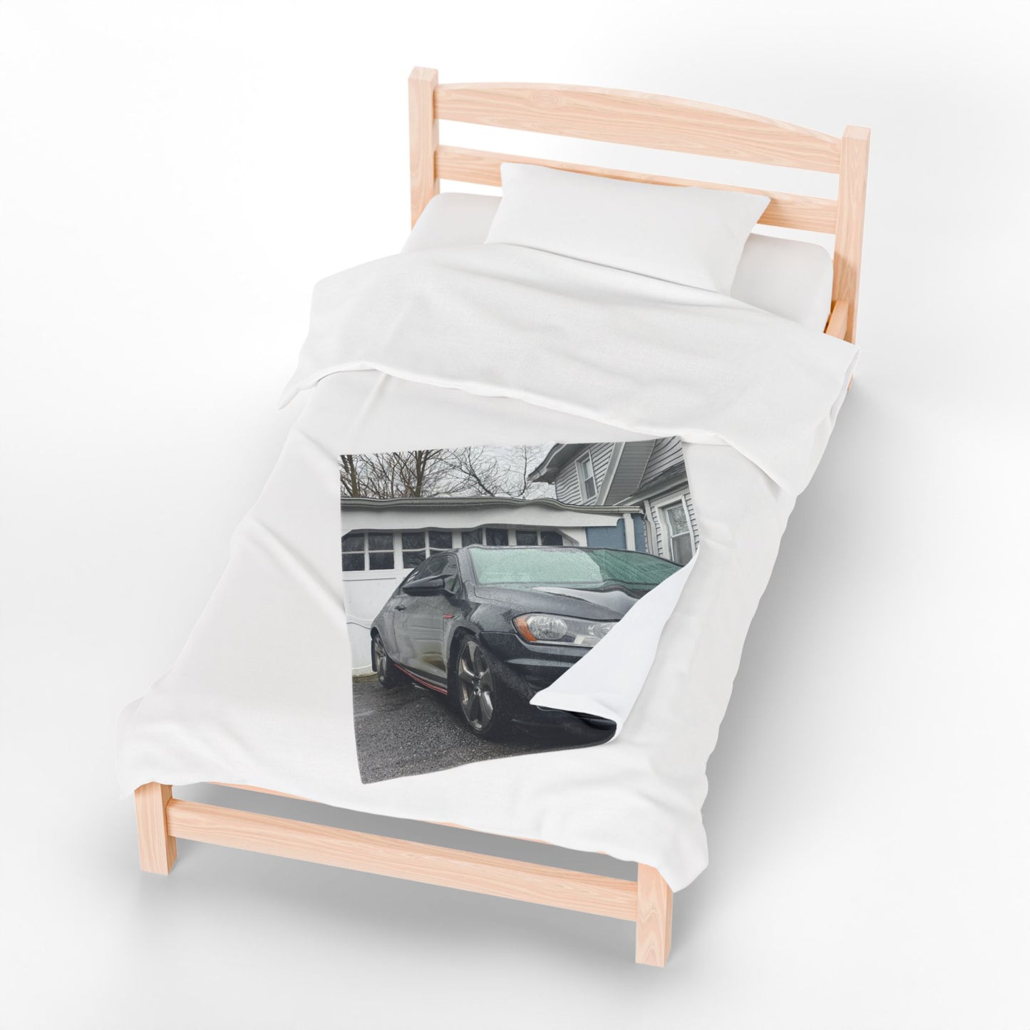 Personalized Comfort: Custom Car Blanket