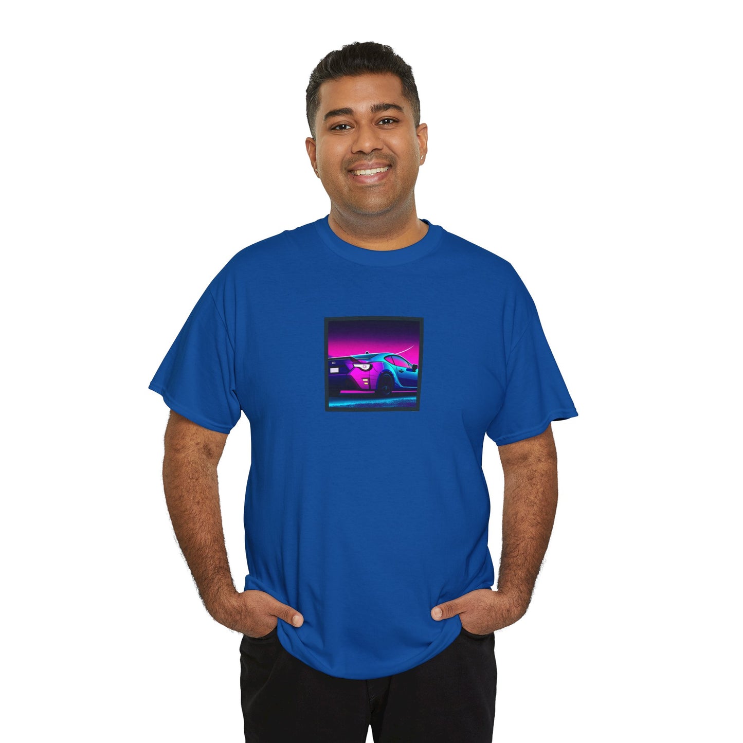 Sleek JDM Midnight Nights Coupe Synthwave T-Shirt