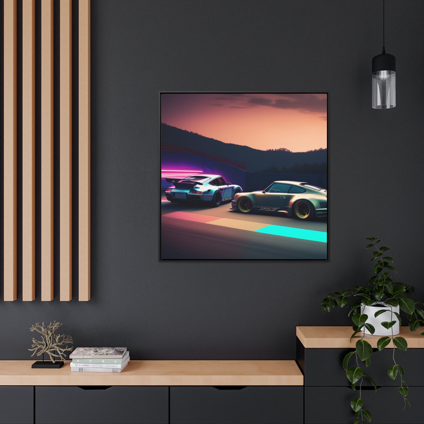 Timeless Sports Car Elegance Canvas