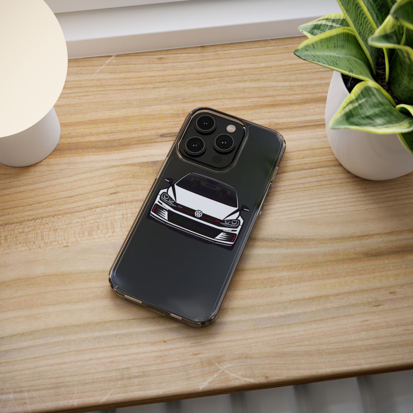 Hot Hatch Enthusiast Clear Phone Case