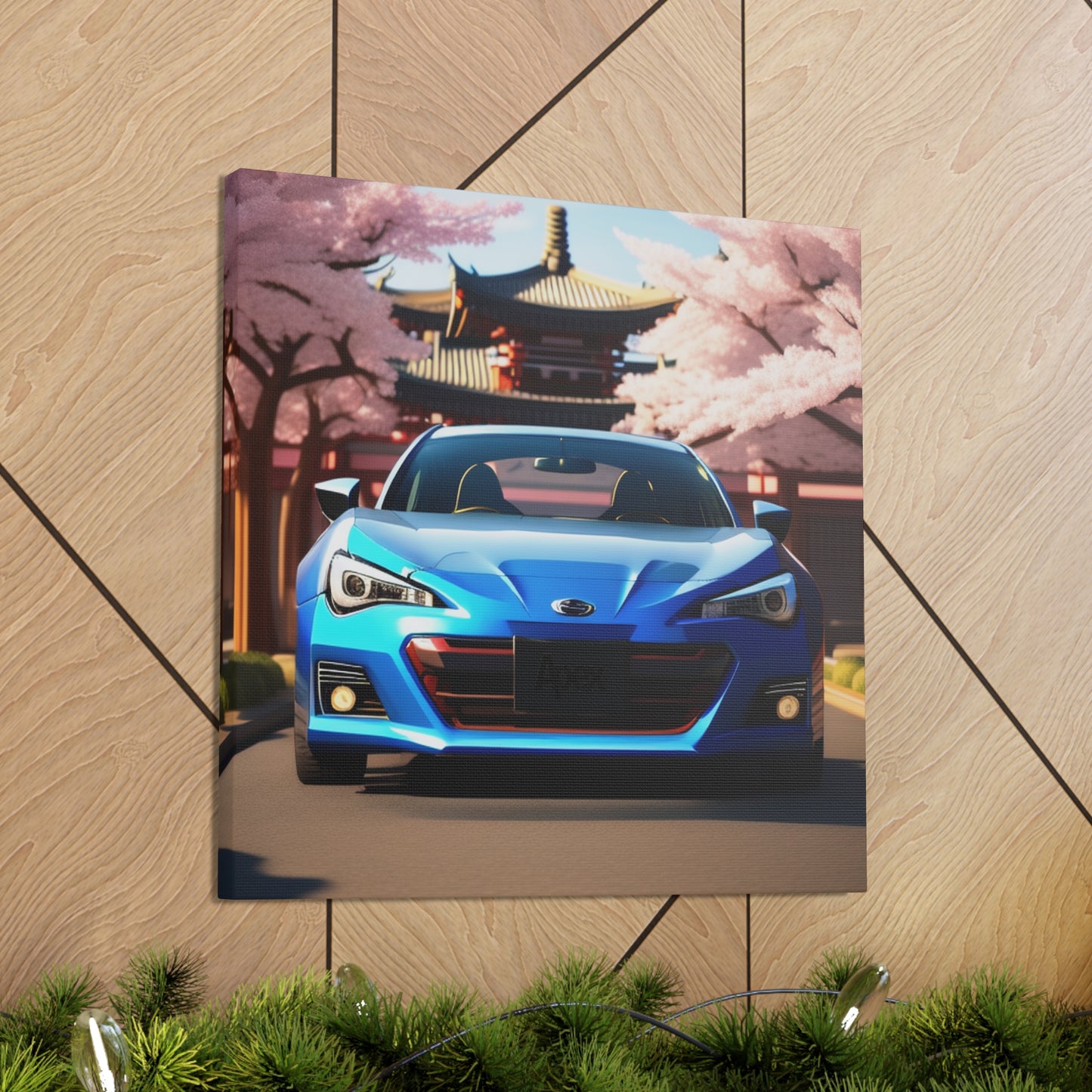 Zen & Speed: Japanese Track Toy JDM Wall Art