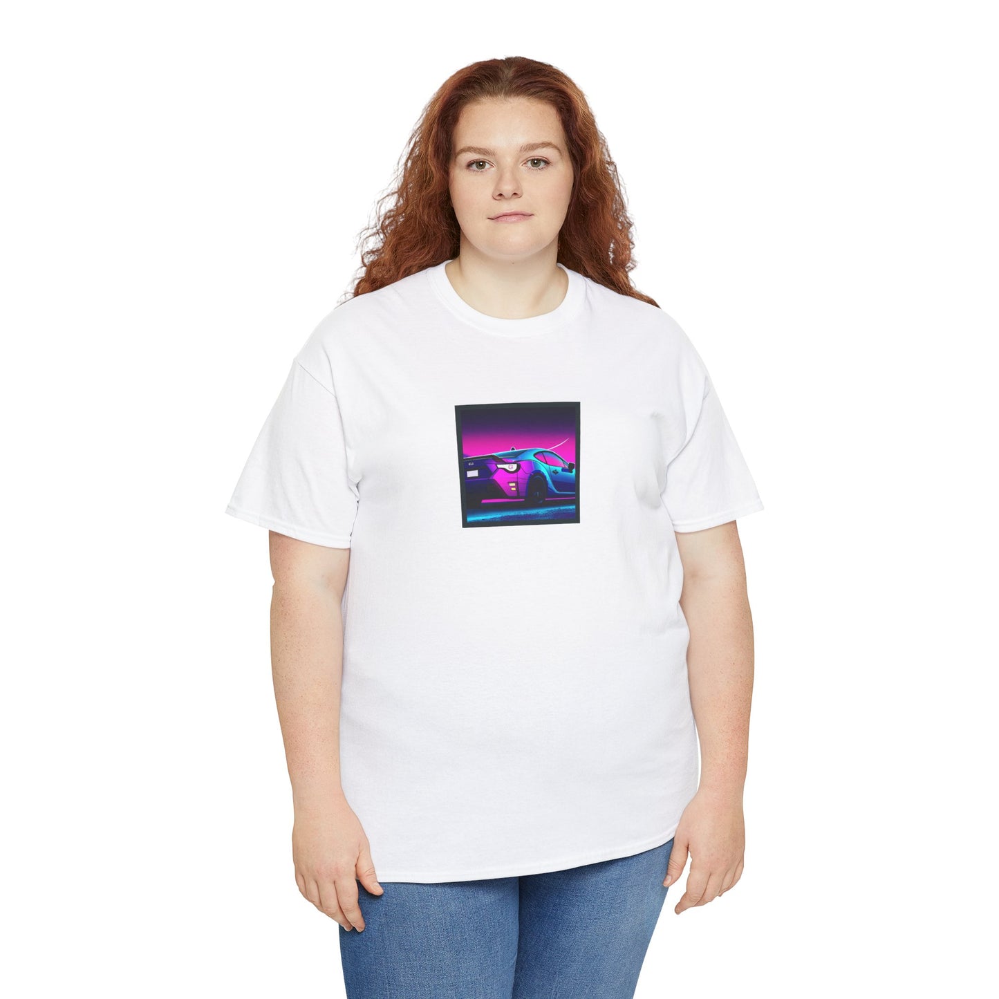 Sleek JDM Midnight Nights Coupe Synthwave T-Shirt