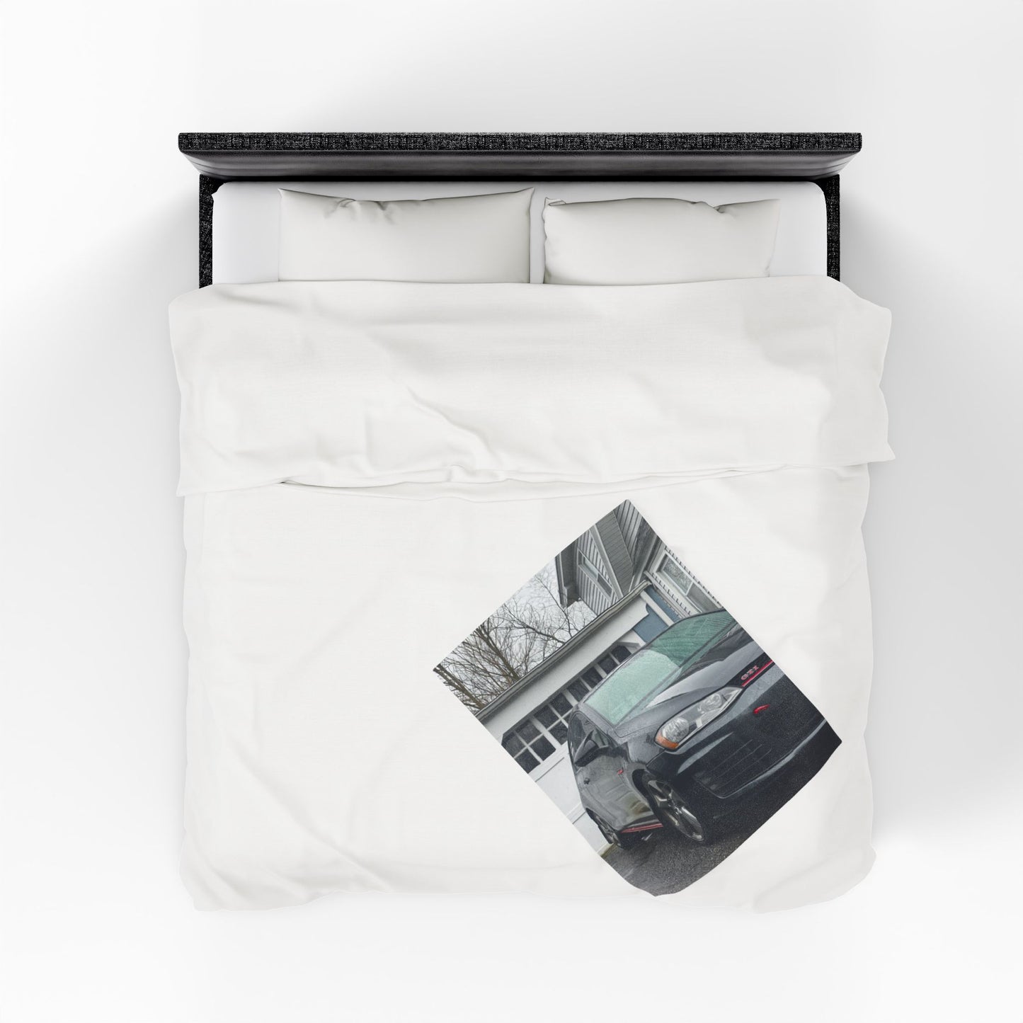 Personalized Comfort: Custom Car Blanket