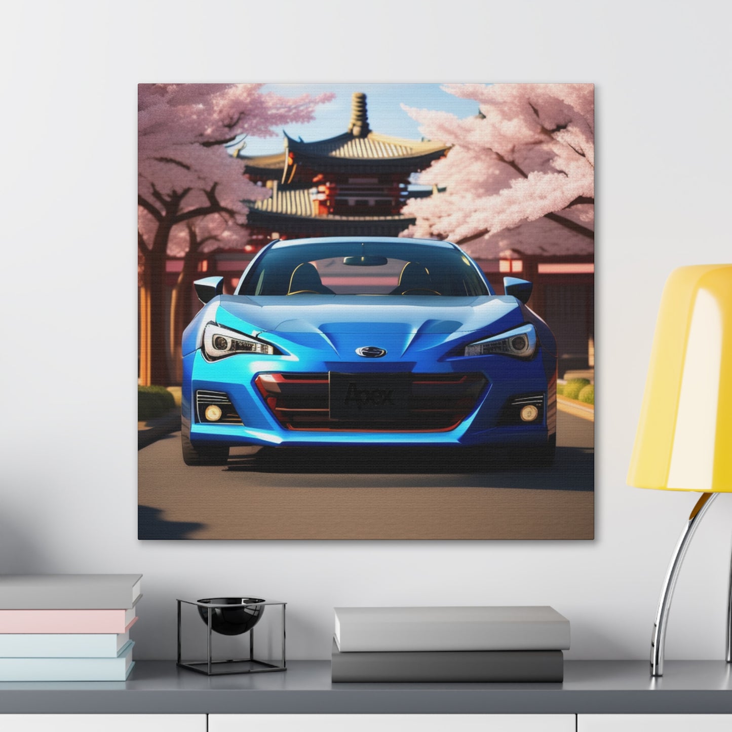 Zen & Speed: Japanese Track Toy JDM Wall Art