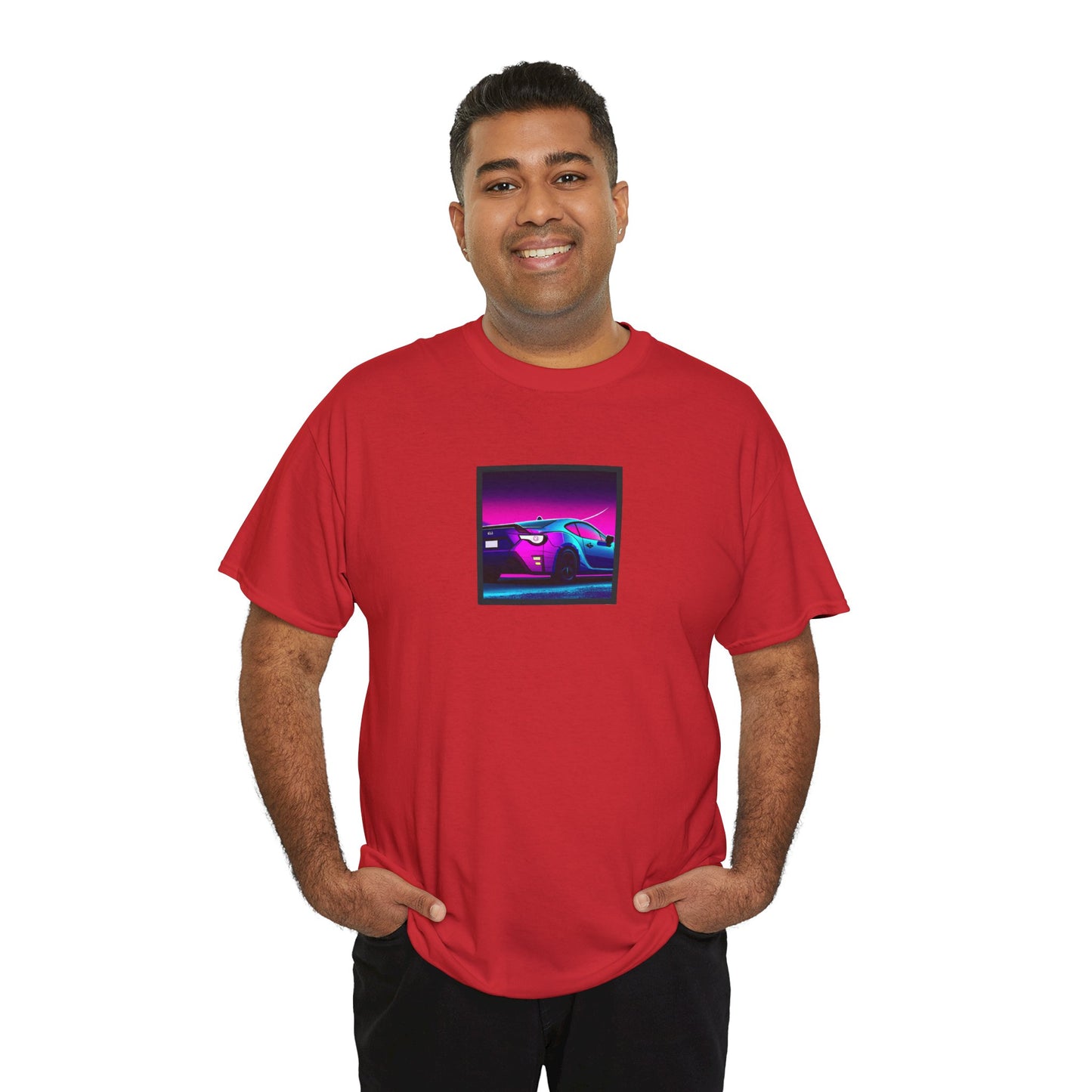 Sleek JDM Midnight Nights Coupe Synthwave T-Shirt