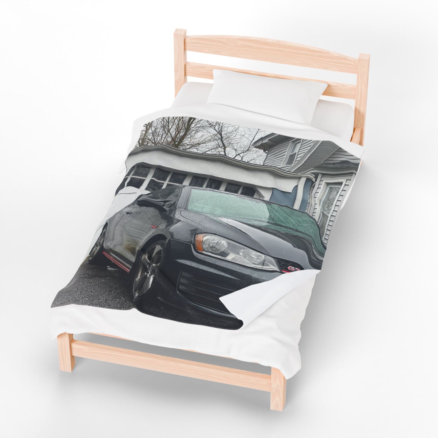 Personalized Comfort: Custom Car Blanket