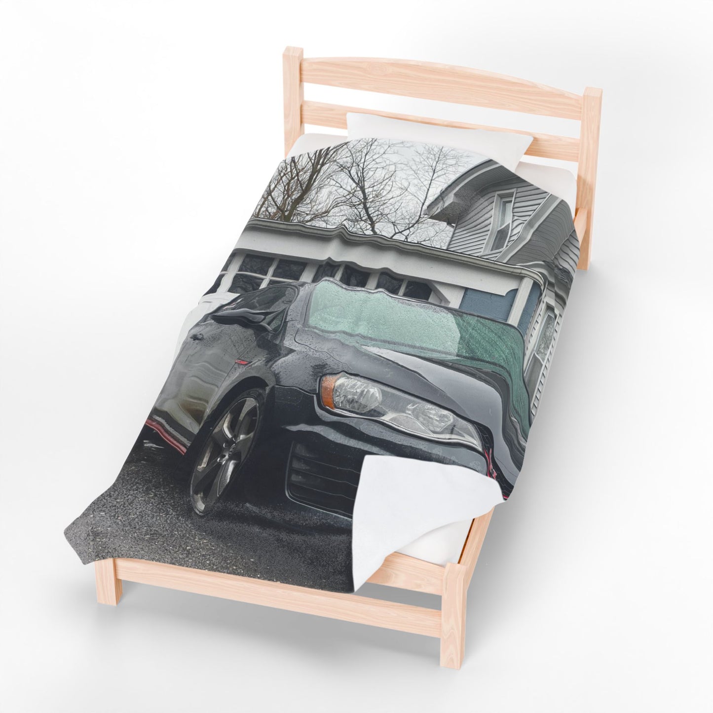 Personalized Comfort: Custom Car Blanket