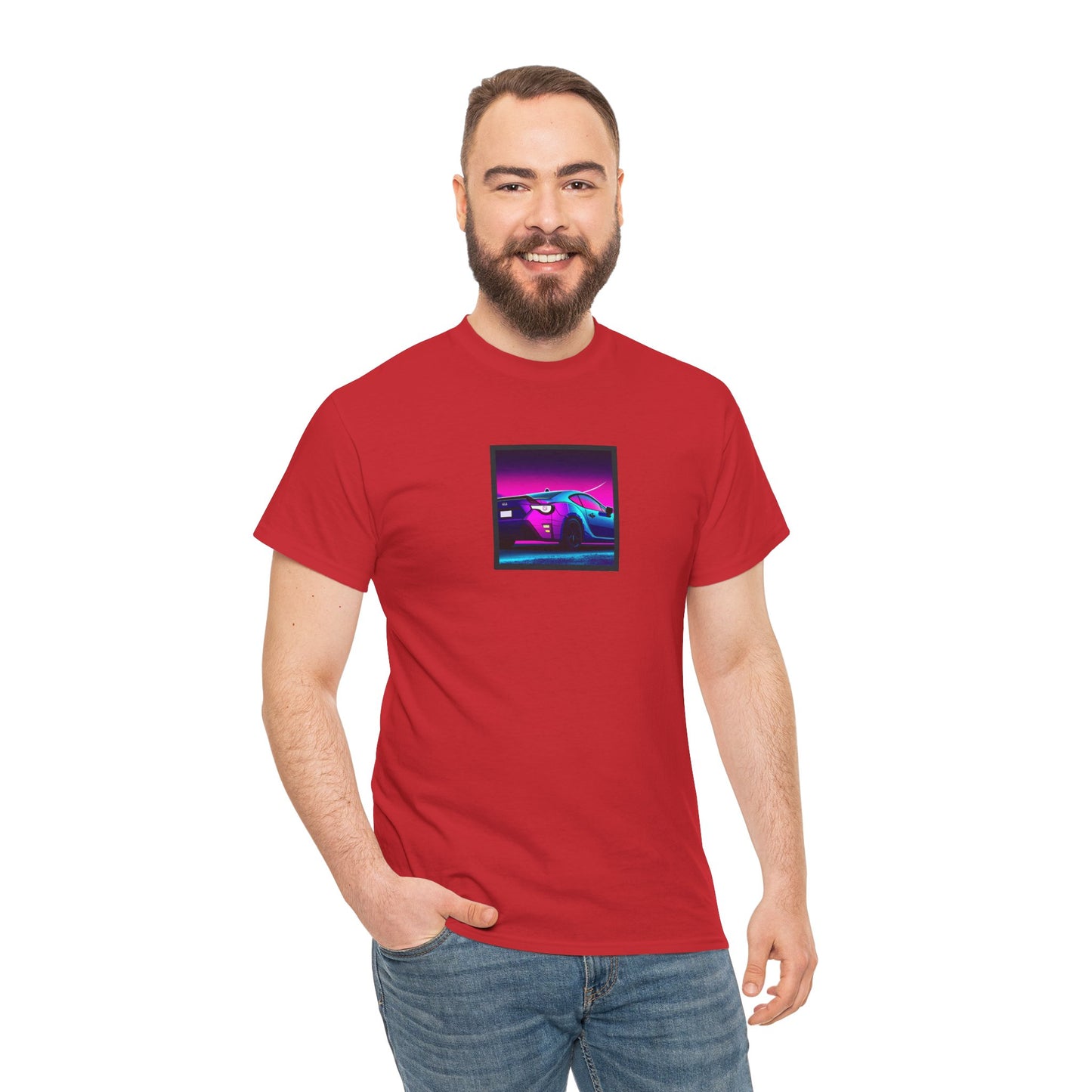 Sleek JDM Midnight Nights Coupe Synthwave T-Shirt