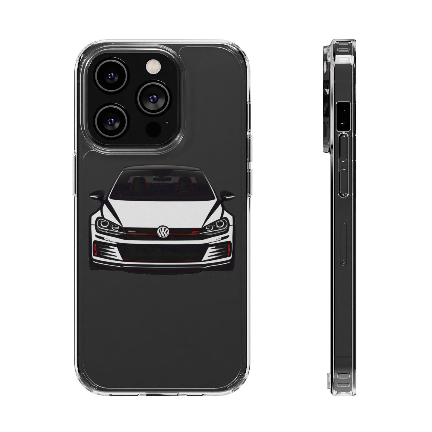 Hot Hatch Enthusiast Clear Phone Case