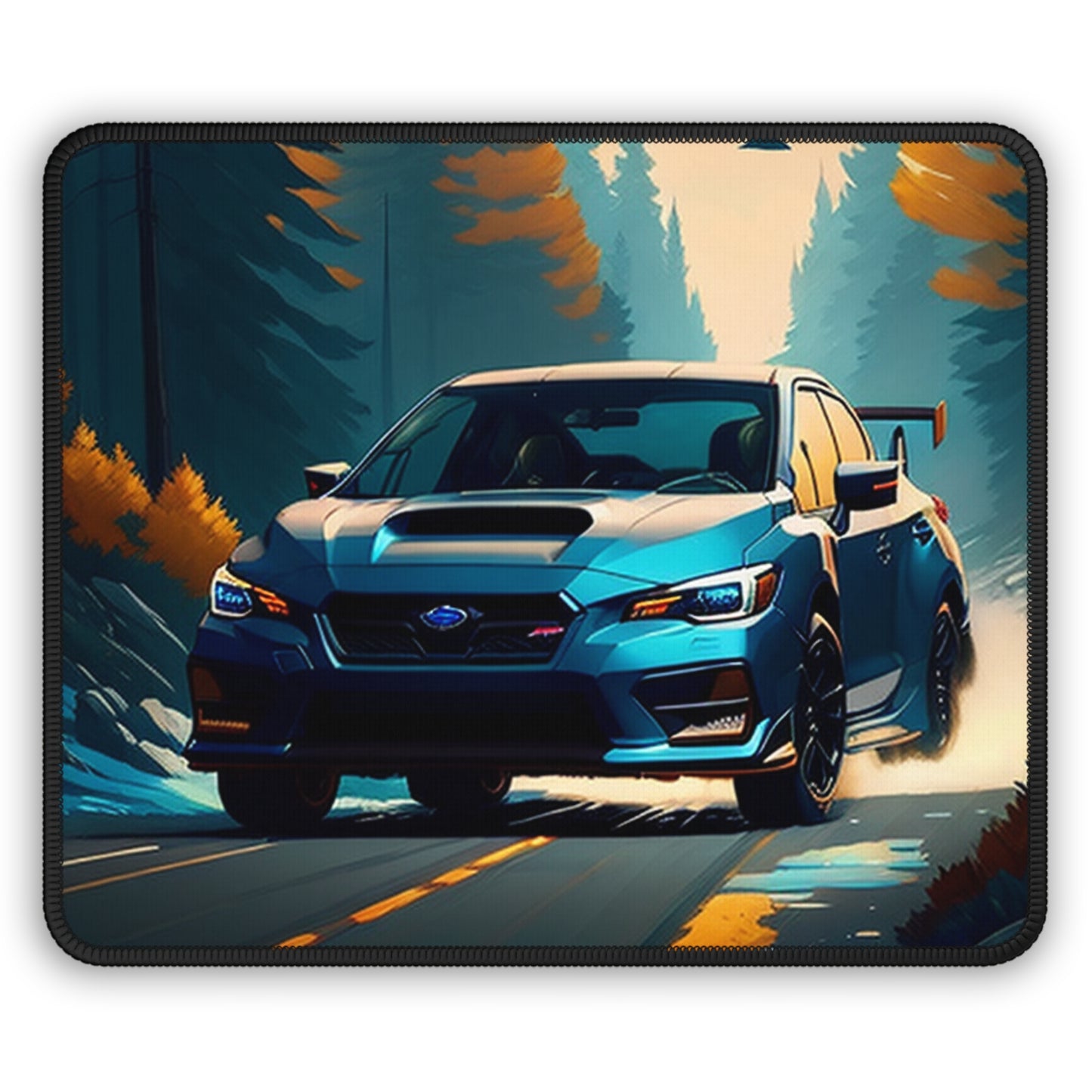 Afternoon Forest Run Non-Slip Gaming Mouse Pad