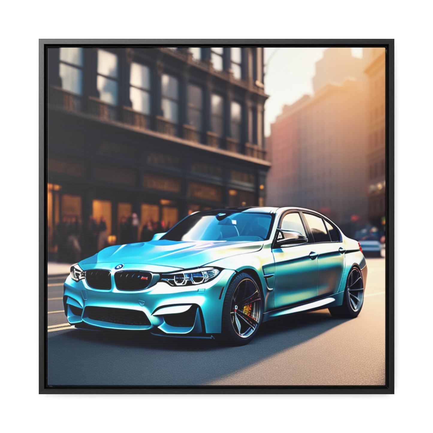 Urban Elegance: Bavarian Beast on Broadway Canvas