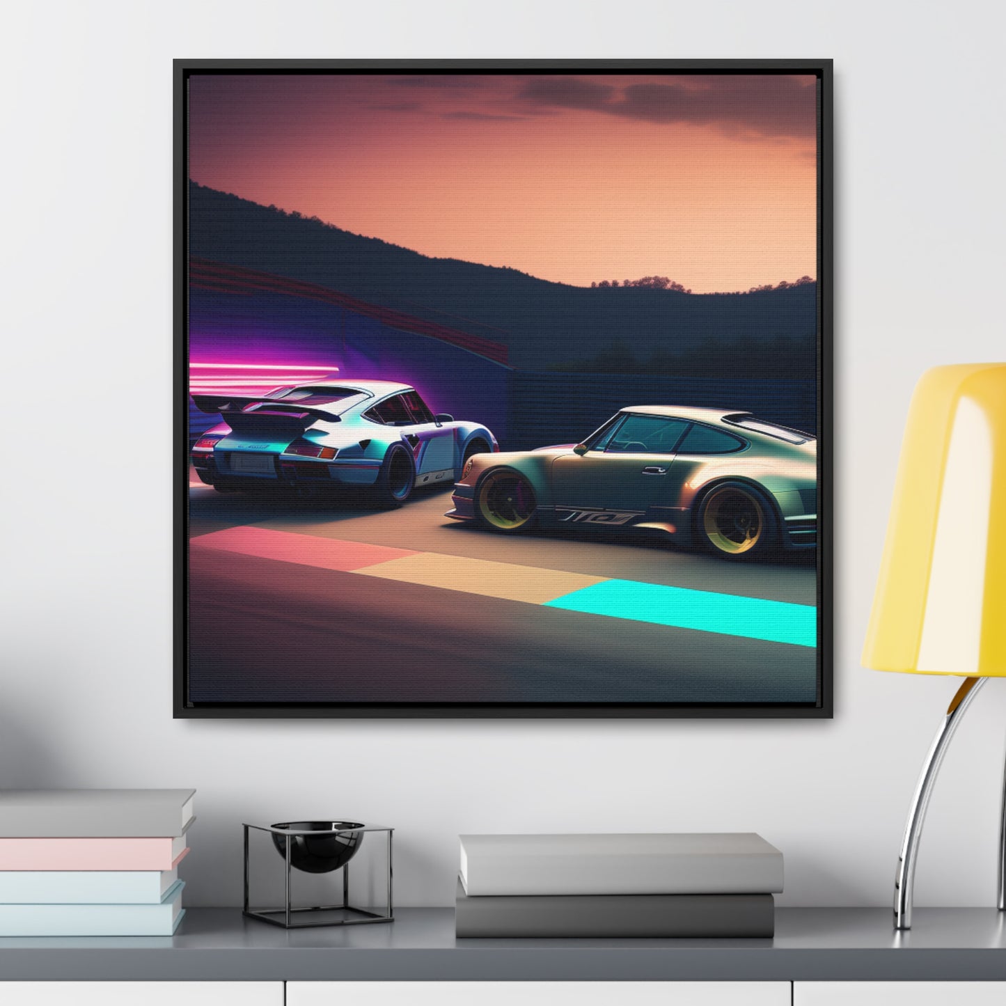 Timeless Sports Car Elegance Canvas