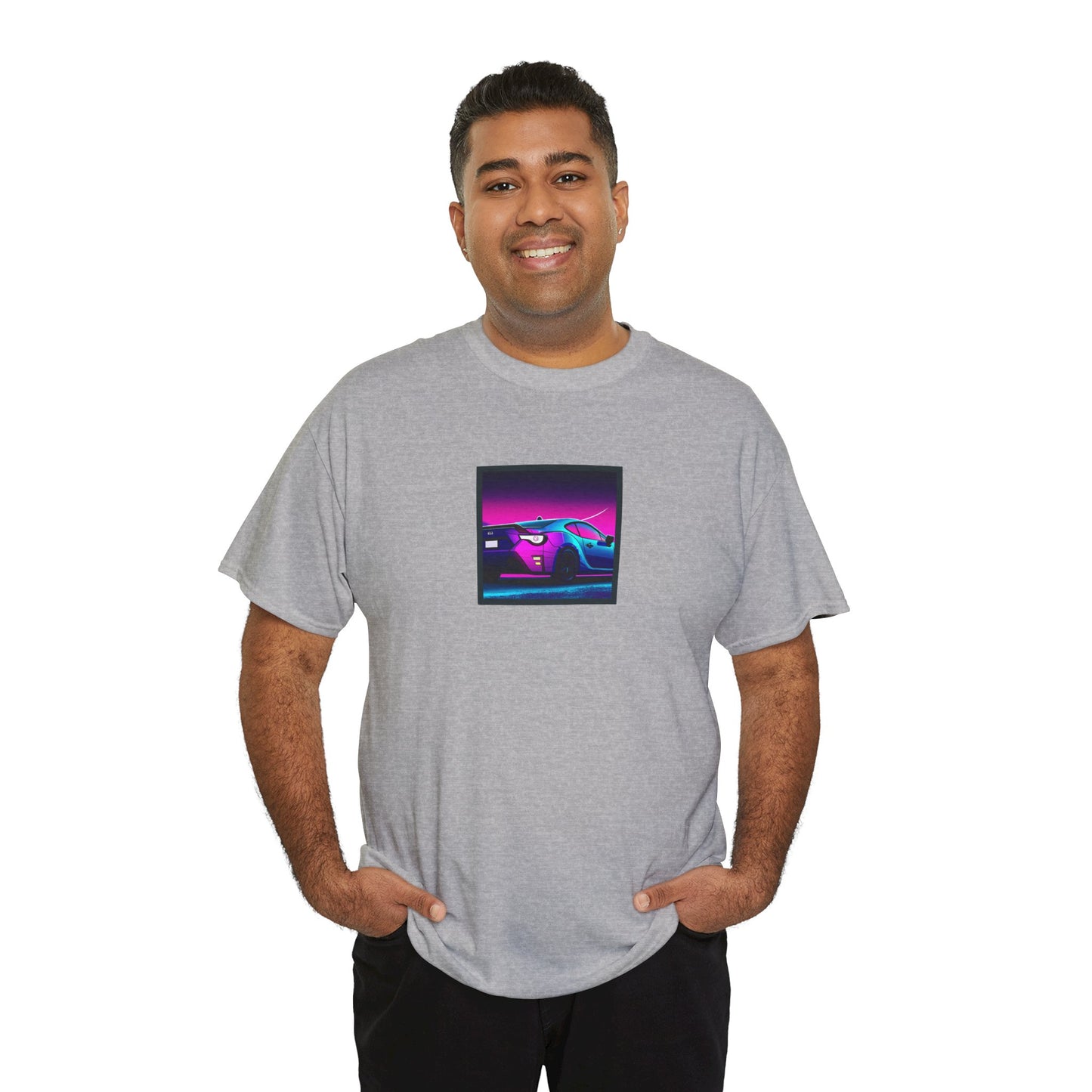 Sleek JDM Midnight Nights Coupe Synthwave T-Shirt