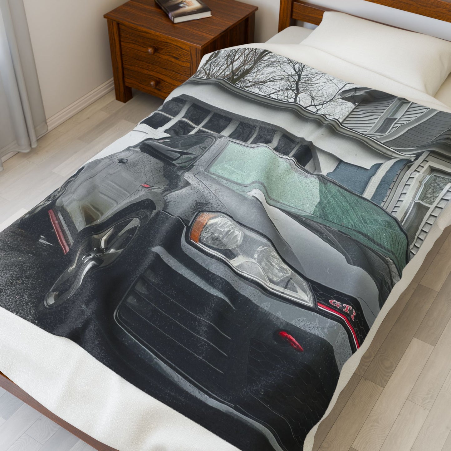 Personalized Comfort: Custom Car Blanket