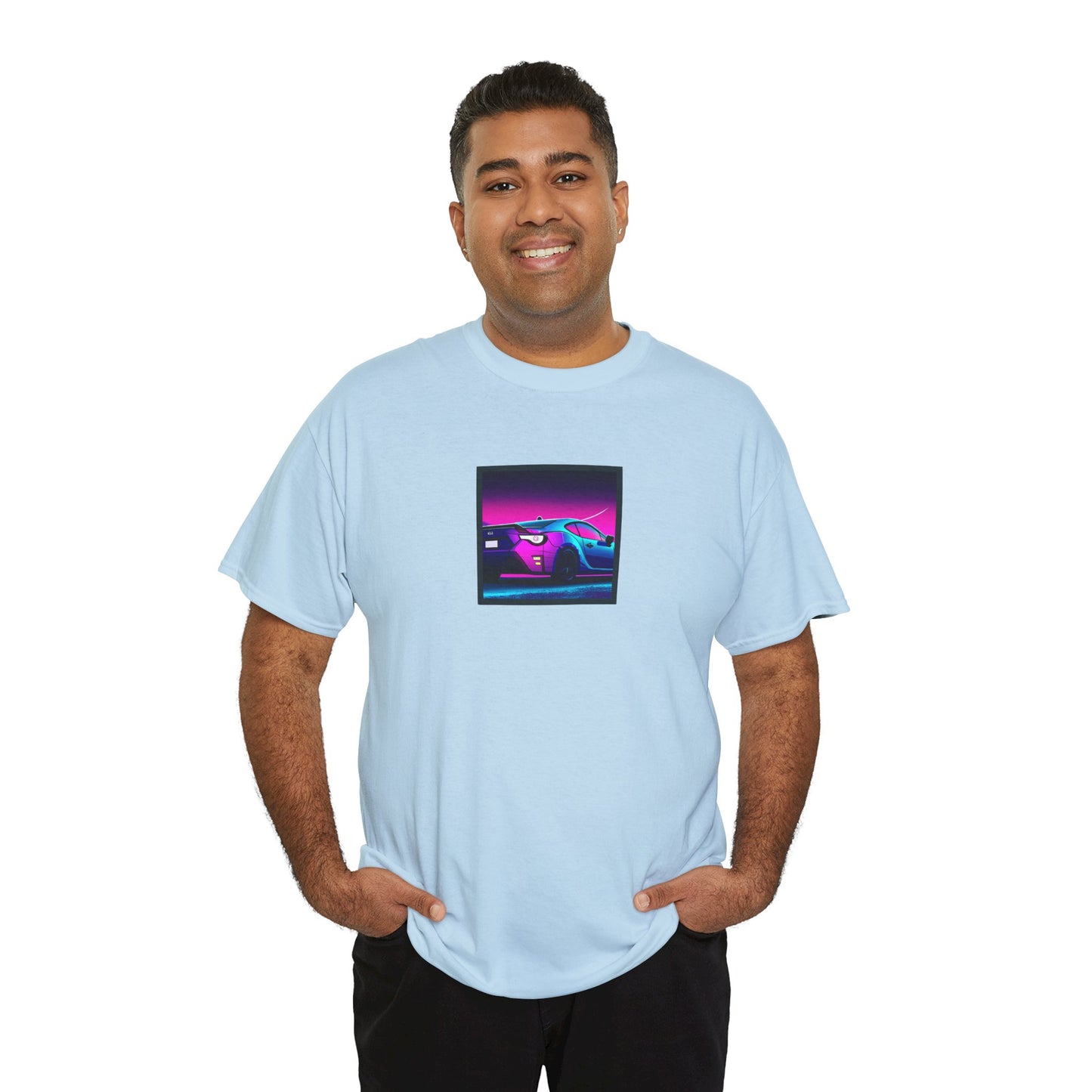 Sleek JDM Midnight Nights Coupe Synthwave T-Shirt