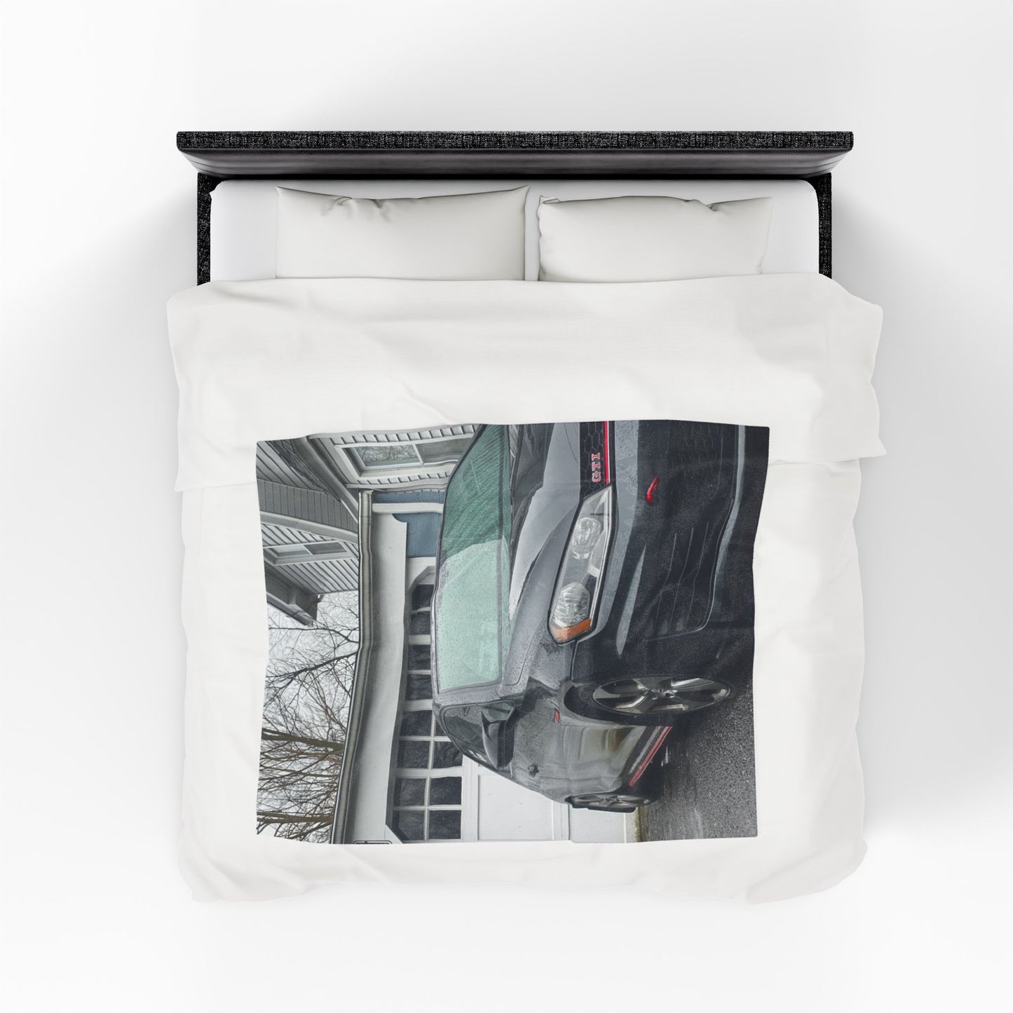 Personalized Comfort: Custom Car Blanket