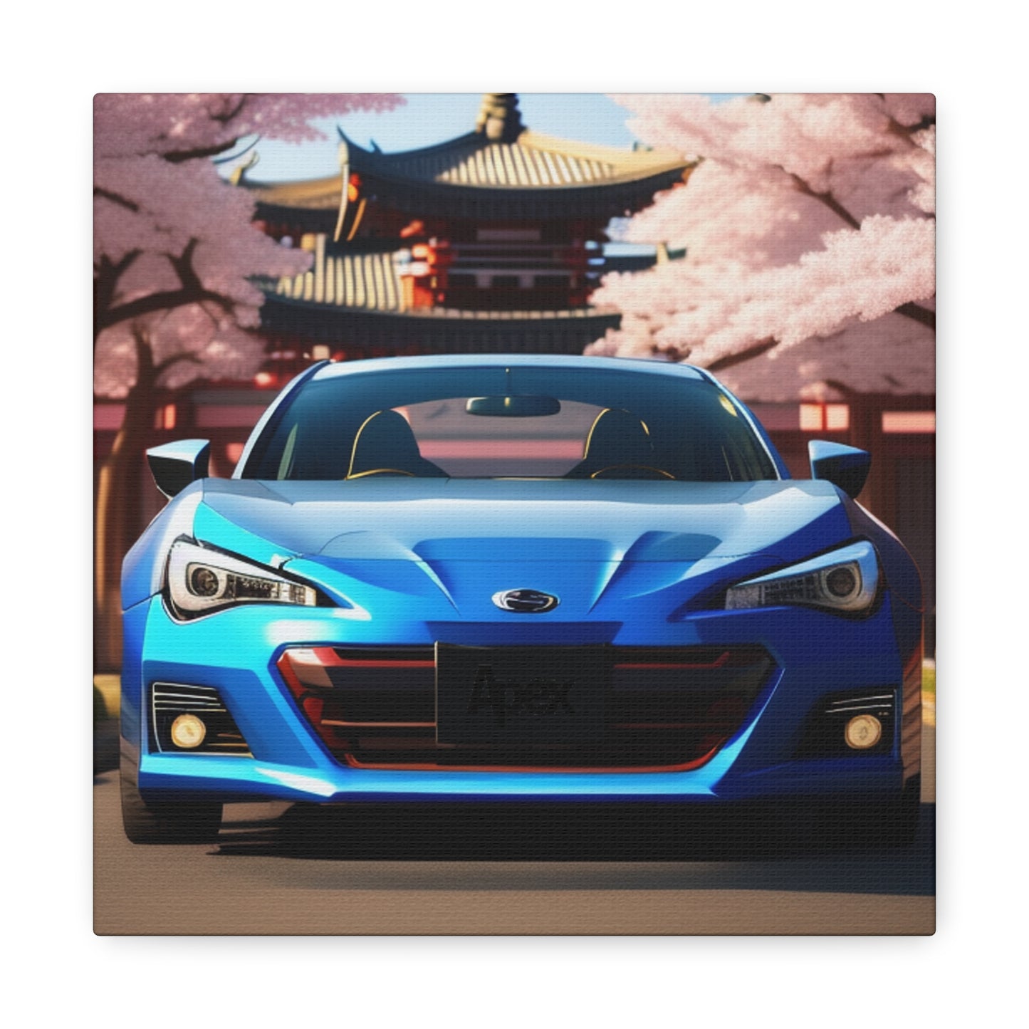 Zen & Speed: Japanese Track Toy JDM Wall Art