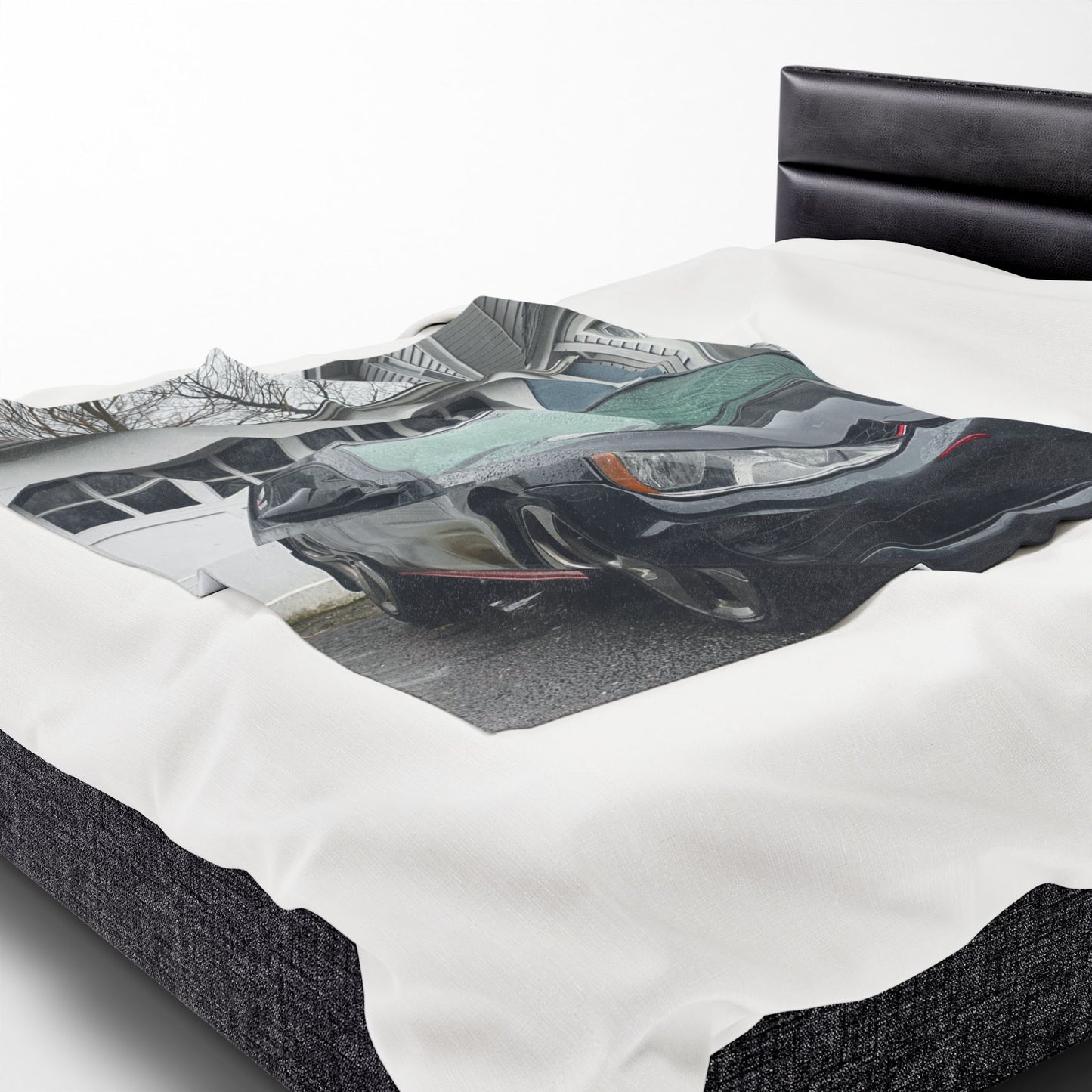 Personalized Comfort: Custom Car Blanket